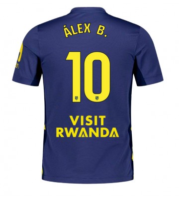 Lacne Muži Futbalové dres Atletico Madrid Alex Baena #10 2025-26 Krátky Rukáv - Preč